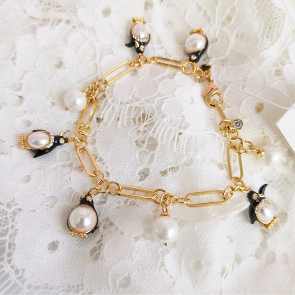 Kate Spade penguin bracelet - Picture 3 of 5